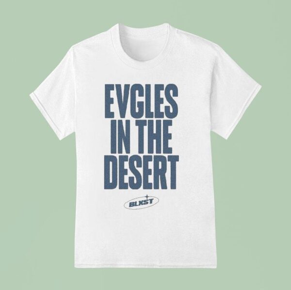 Blxst Evgles In The Desert Evgles Desert Denim T Shirt