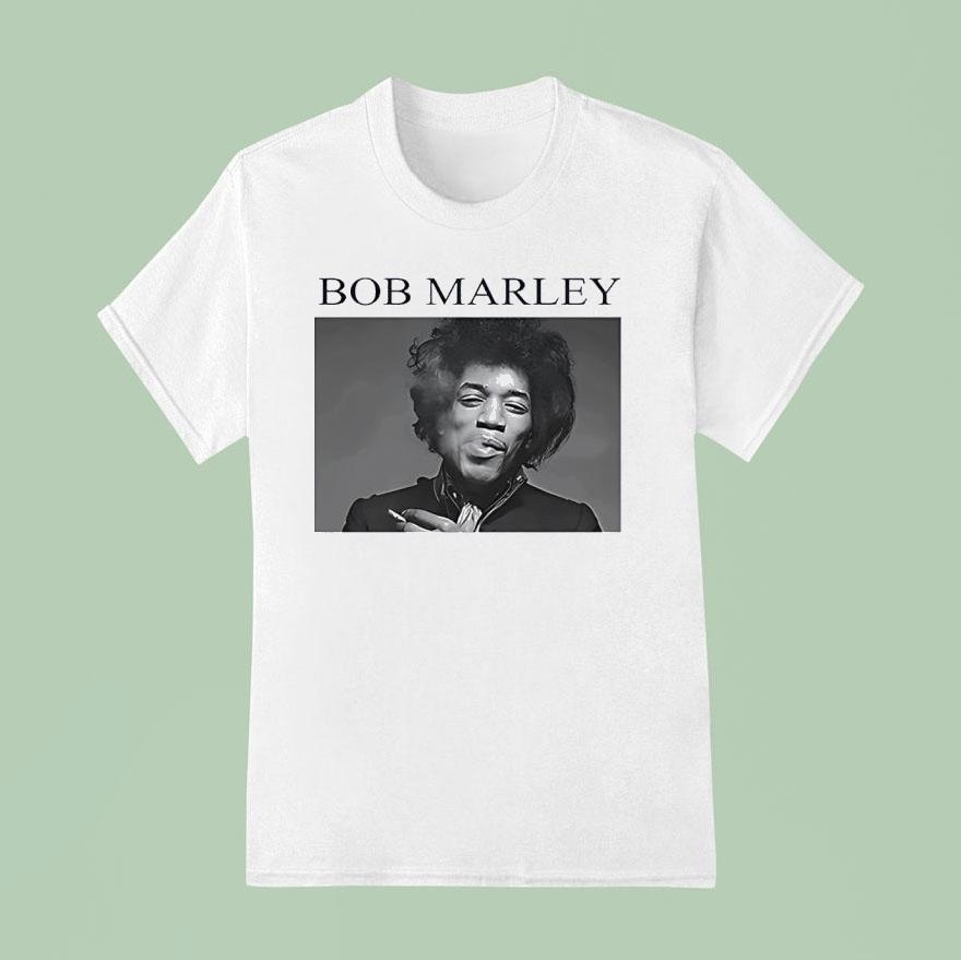 Bob Marley Photo T Shirt