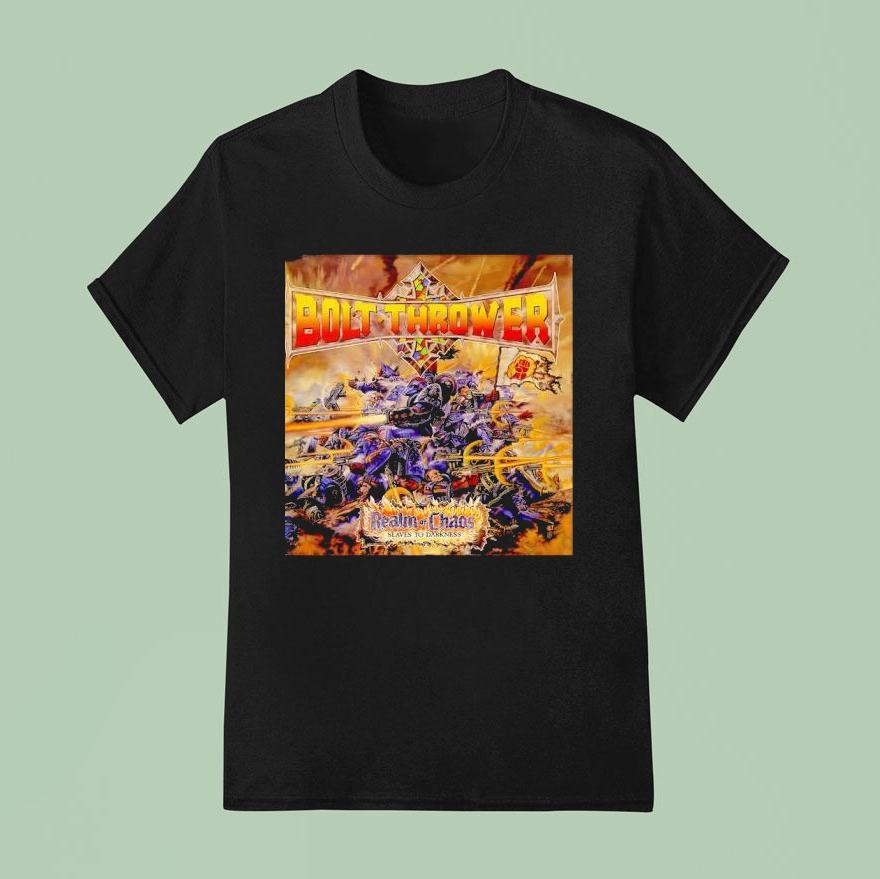 Bolt Thrower Realm Of Chaos Slaves To Darkness T Shirt
