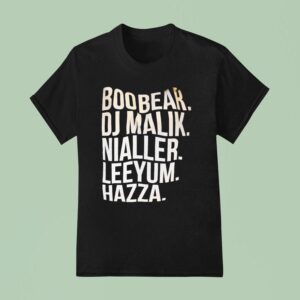 Boo Bear Dj Malik Nialler Leeyum Hazza T Shirt
