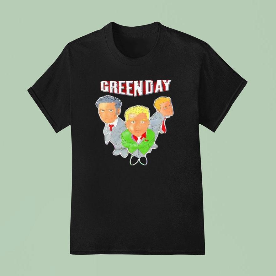 Bootleg Greenday Euro T Shirt