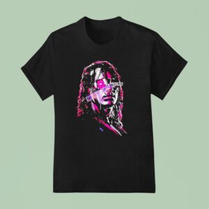 Bret Hart The Hitman Face Graphic T Shirt