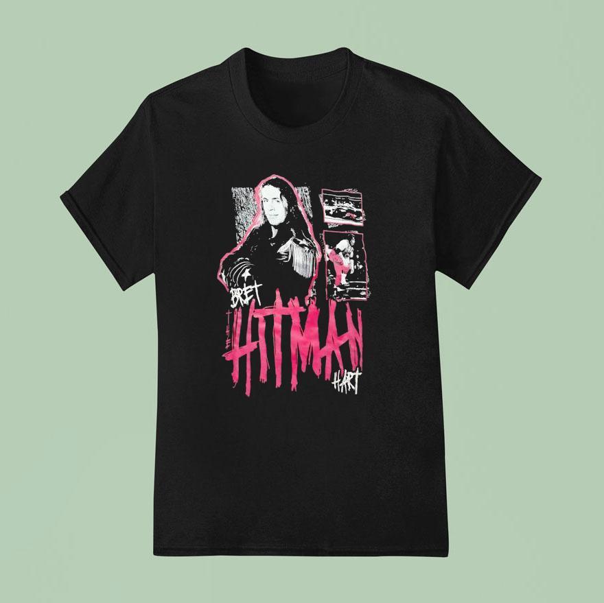 Bret Hart Wwe The Hitman T Shirt