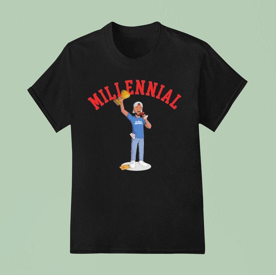 Brian Moller Bmo The Prince Millennial Trophy T Shirt
