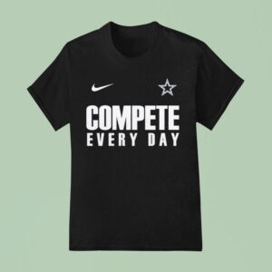 Brian Schottenheimer Dallas Cowboys Compete Every Day Nike T Shirt