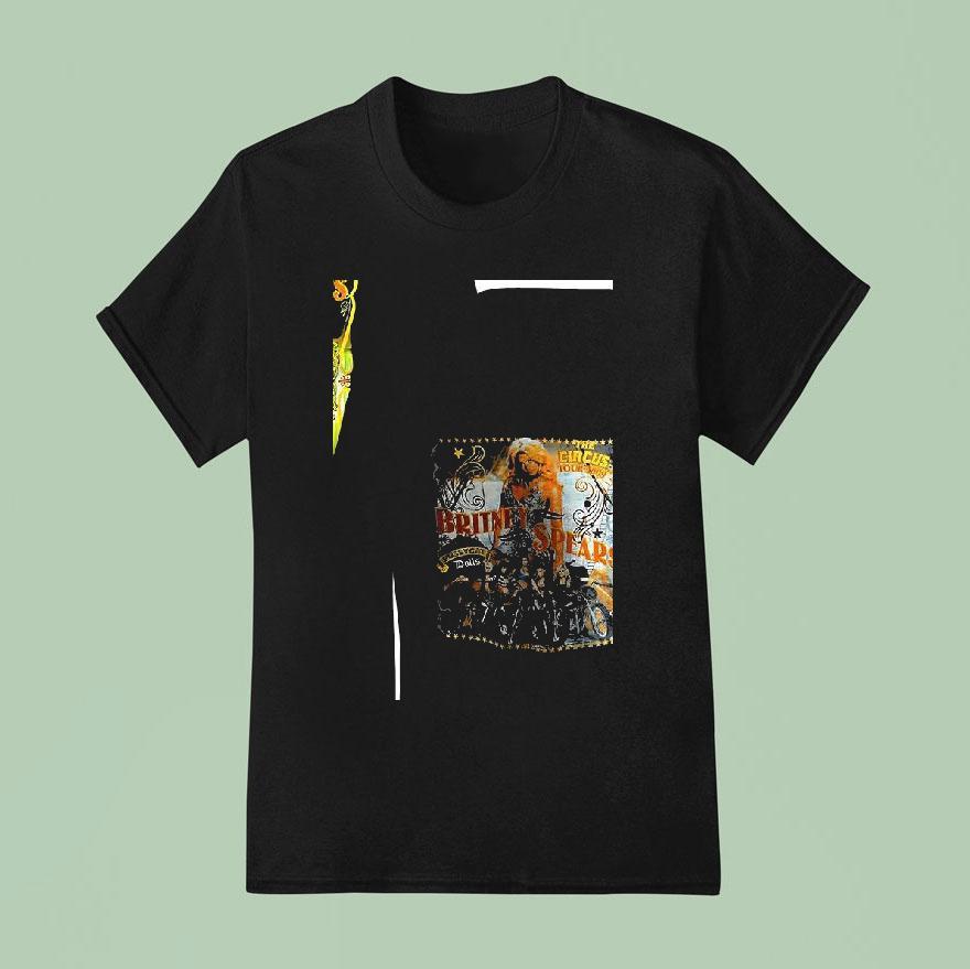 Britney Spears The Circus Tour Pussycat Dolls T Shirt