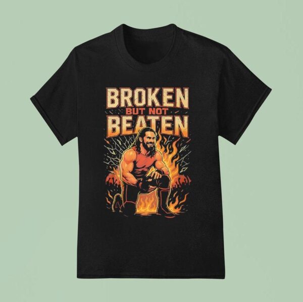 Broken But Not Beaten Graphic T Shirt
