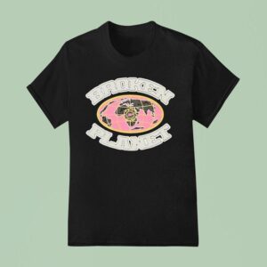 Broken Planet Grid Globe T Shirt