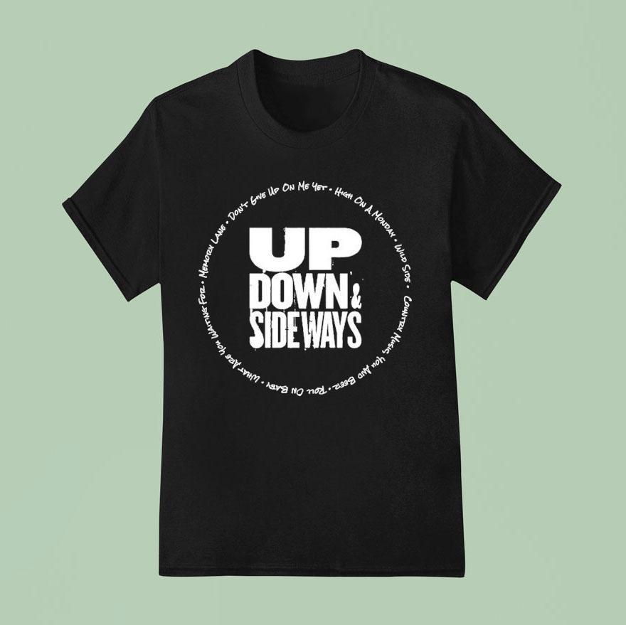Brooke Mcclymont Adam Eckersley Up Down And Sideways T Shirt
