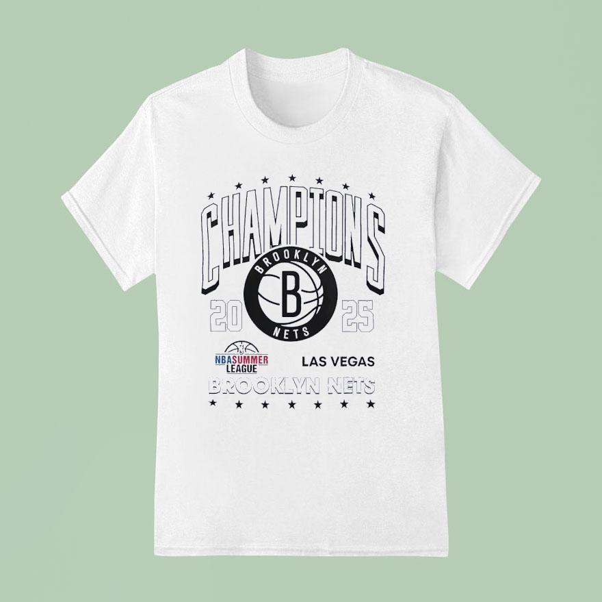 Brooklyn Nets Nba Summer League Champions T Shirt