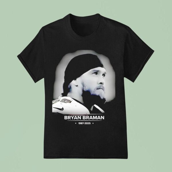 Bryan Braman Philadelphia Eagles In Memory T Shirt