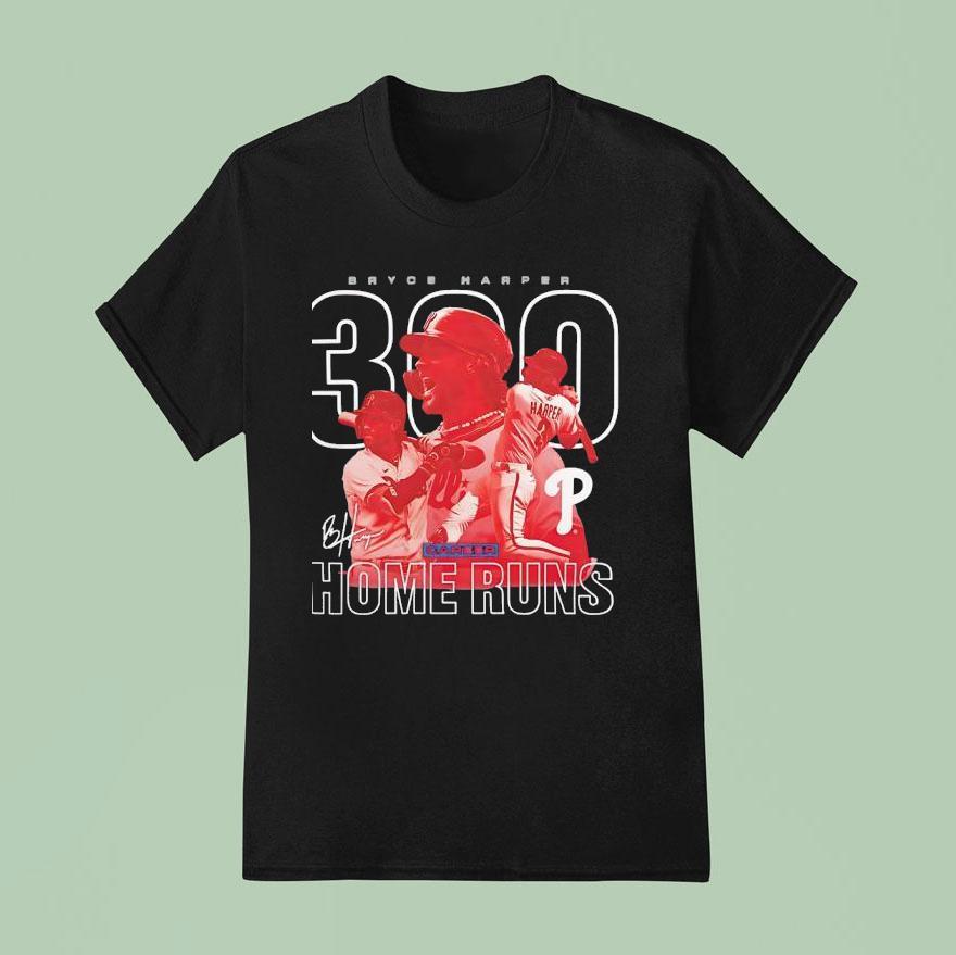Bryce Harper Philadelphia Phillies Fanatics Branded Th Career T Shirt