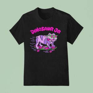 Bulldog Skateboarding Dinosaur Jr T Shirt