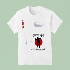 Cactus Jack Mick Foley Born To Be Wired Japanese T Shirt