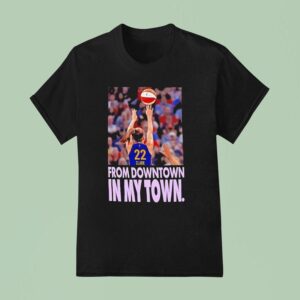 Caitlin Clark From Downtown In My Town Indiana Fever T Shirt