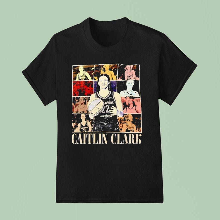 Caitlin Clark Indiana Fever The Era Tour T Shirt