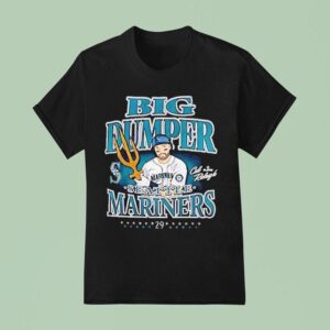 Cal Raleigh Big Dumper Seattle Mariners Champ Tridents Up T Shirt
