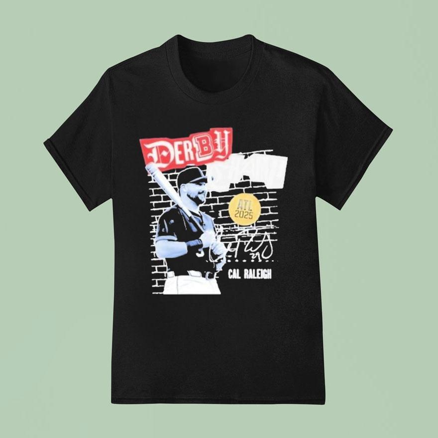 Cal Raleigh Seattle Mariners Derby Champion Atl T Shirt