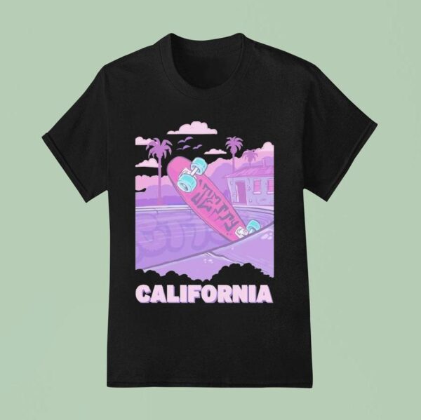 California Jetty High Skate T Shirt