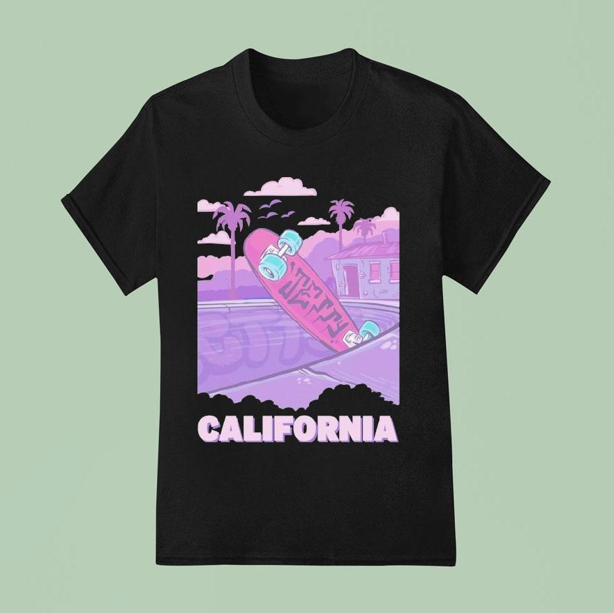 California Jetty High Skate T Shirt