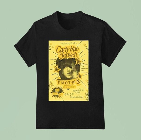 Carly Rae Jepsen Emotion Anniversary Years T Shirt