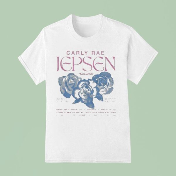 Carly Rae Jepsen Kollage I Ve Been In The Dark Paralyzed In Motion T Shirt