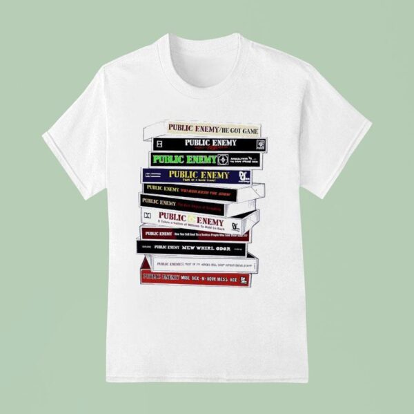 Cassette Public Enemy T Shirt