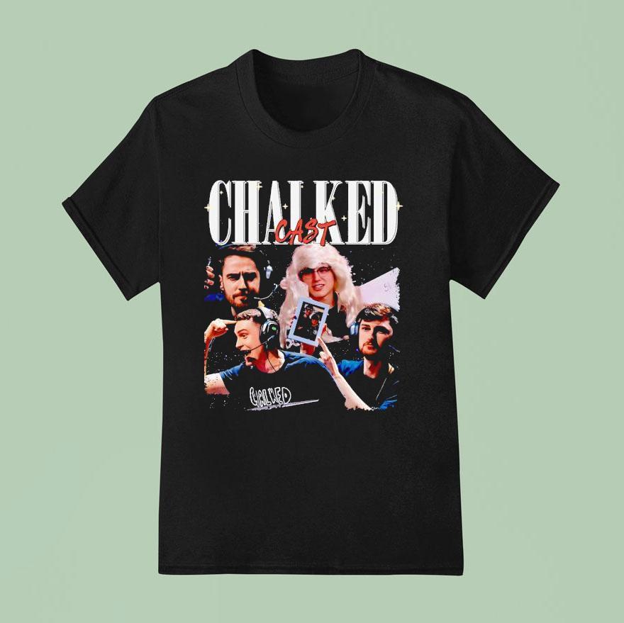 Chalked Cast Graphic T Shirt