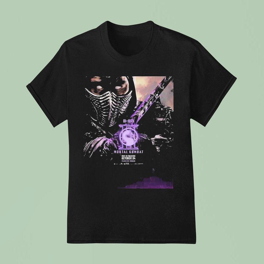 Character Joe Taslim As Bi Han For Mortal Kombat Only In Theaters October T Shirt