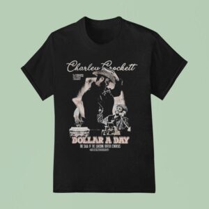 Charley Crockett Sagebrush Trilogy Dollar A Day The Saga Of The Lonesome Drifter Continues Gulf And Wetern T Shirt