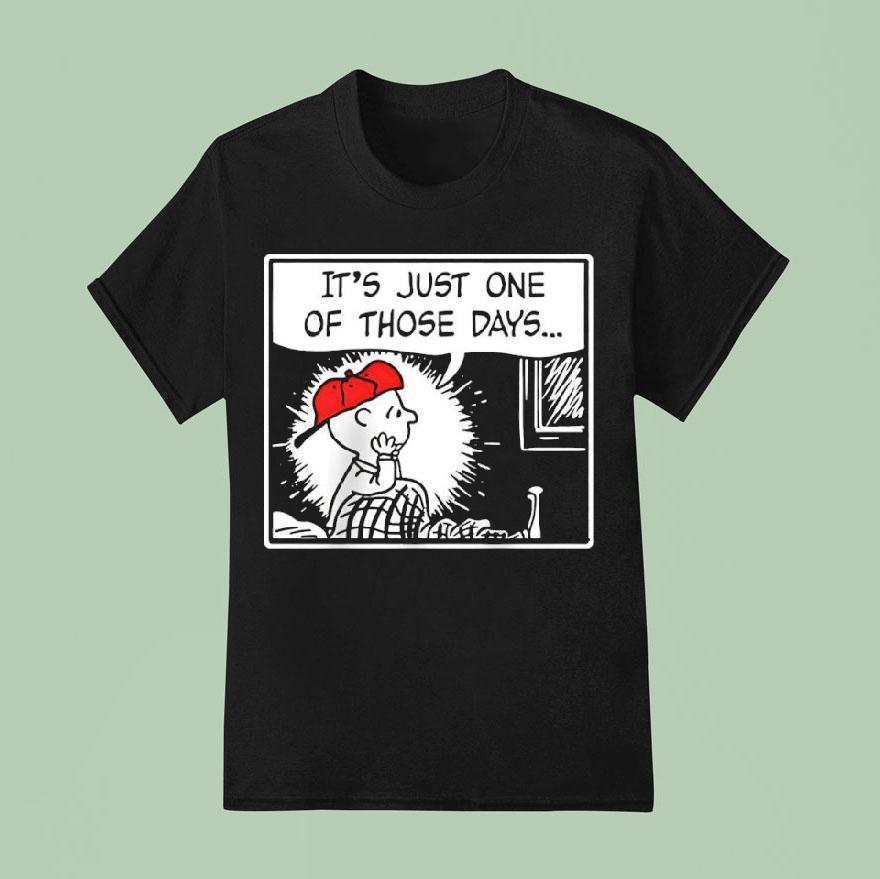 Charlie Brown It S Just One Of Those Days T Shirt