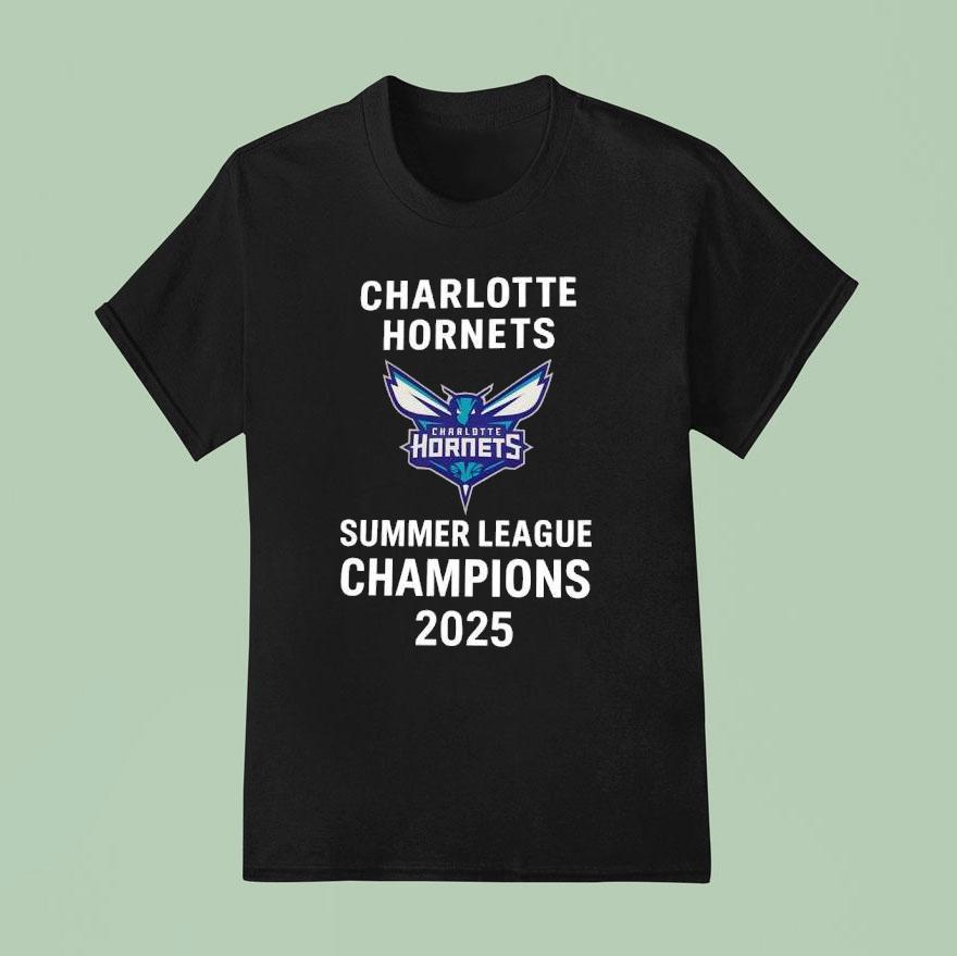 Charlotte Hornets Summer League Champions T Shirt