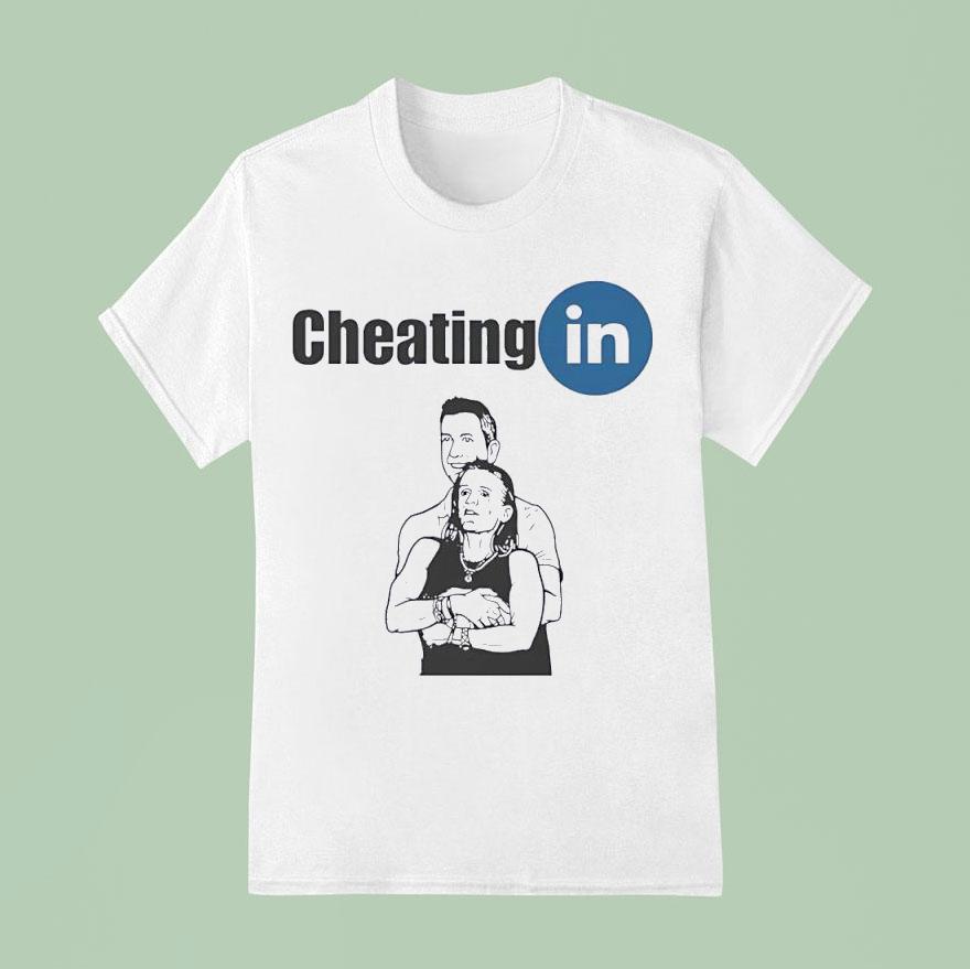 Cheating In Parody T Shirt