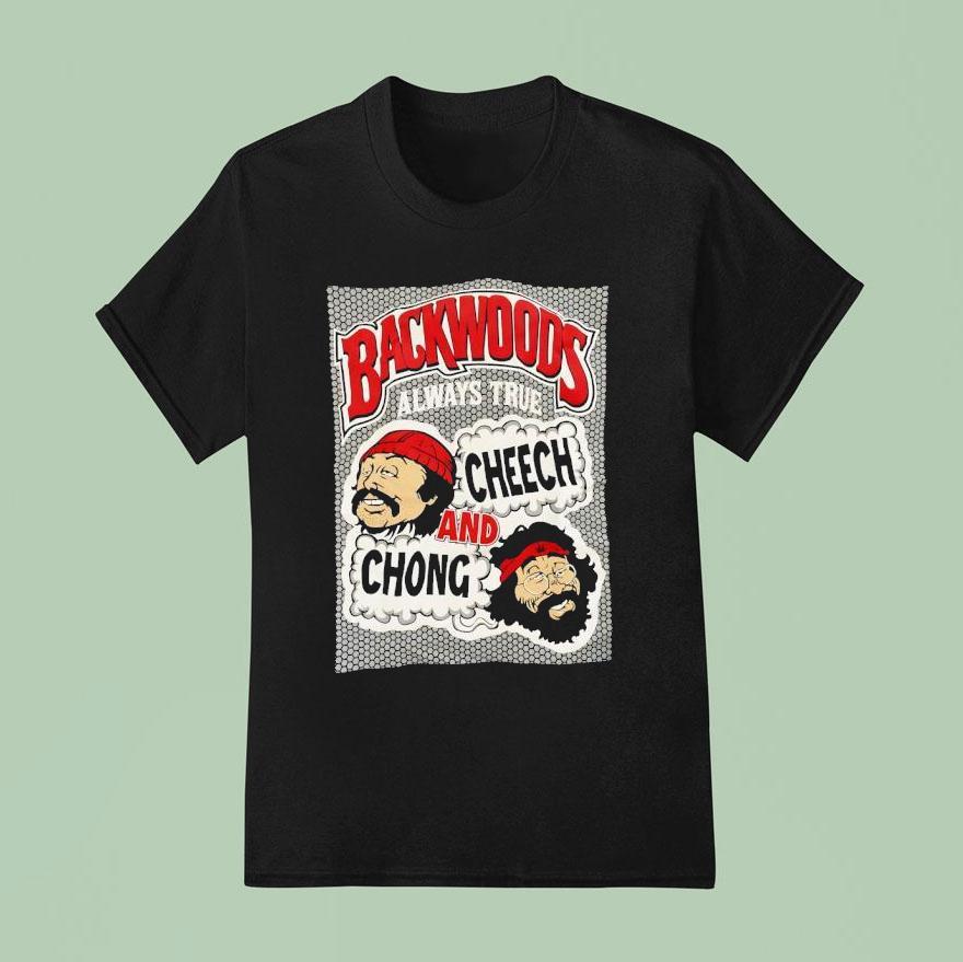 Cheech And Chong Backwoods New T Shirt