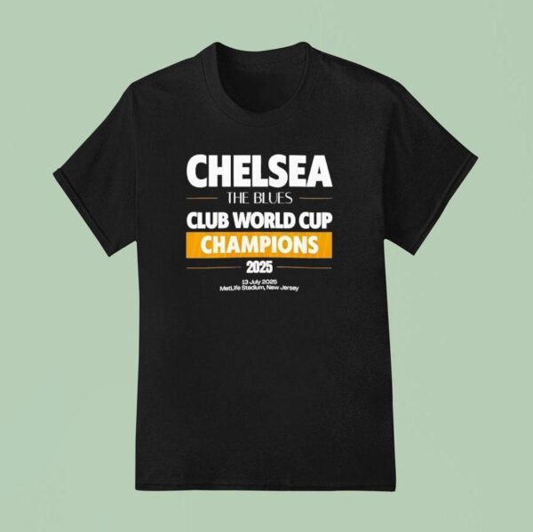 Chelsea Club World Cup Champions T Shirt