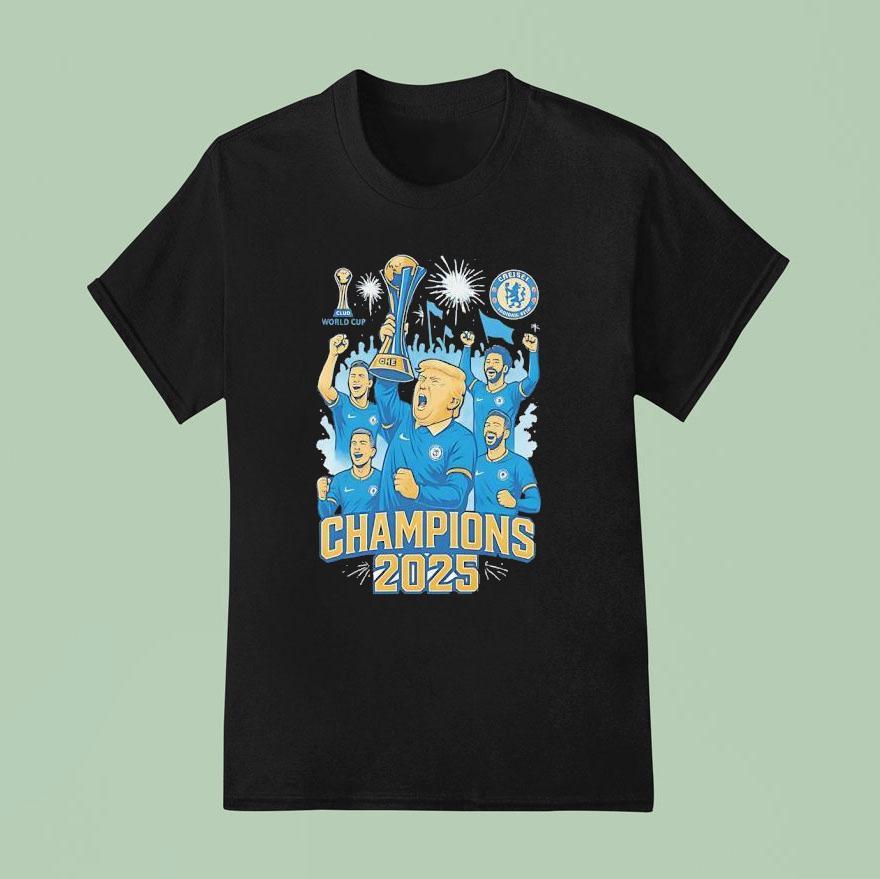 Chelsea Fc Champions With Trump T Shirt