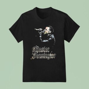 Chester Bennington American Singer Portrai T Shirt