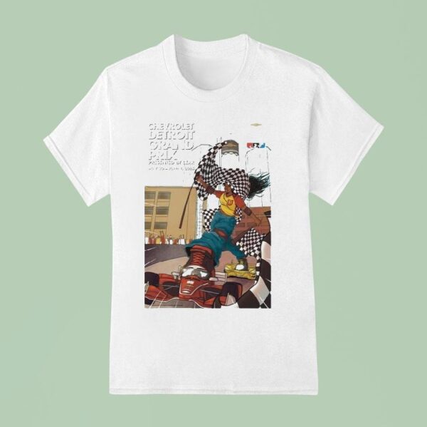 Chevrolet Detroit Grand Prix Lear May June T Shirt