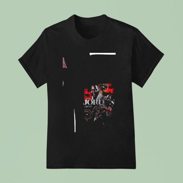 Chicago Bulls Michael Jordan Signature T Shirt