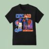 Chicago City Skyline Suzuki Chicago Cubs And Williams Chicago Bears Signatures T Shirt