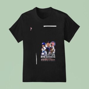 Chicago Cubs Ryne Sandberg Will Forever Be In Our Hearts Signature T Shirt