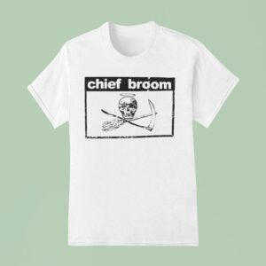 Chief Broom Crossbones Logo T Shirt