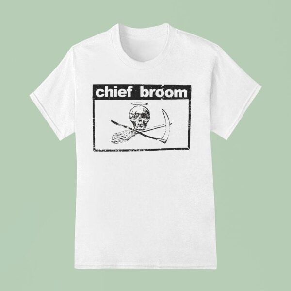 Chief Broom Crossbones Logo T Shirt
