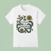 Chinga La Migra Snake Flower T Shirt