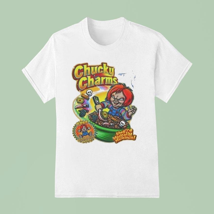 Chucky Charms They Re Magically Malicious T Shirt