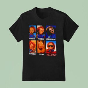 Chucky Days Of The Week Halloween T Shirt