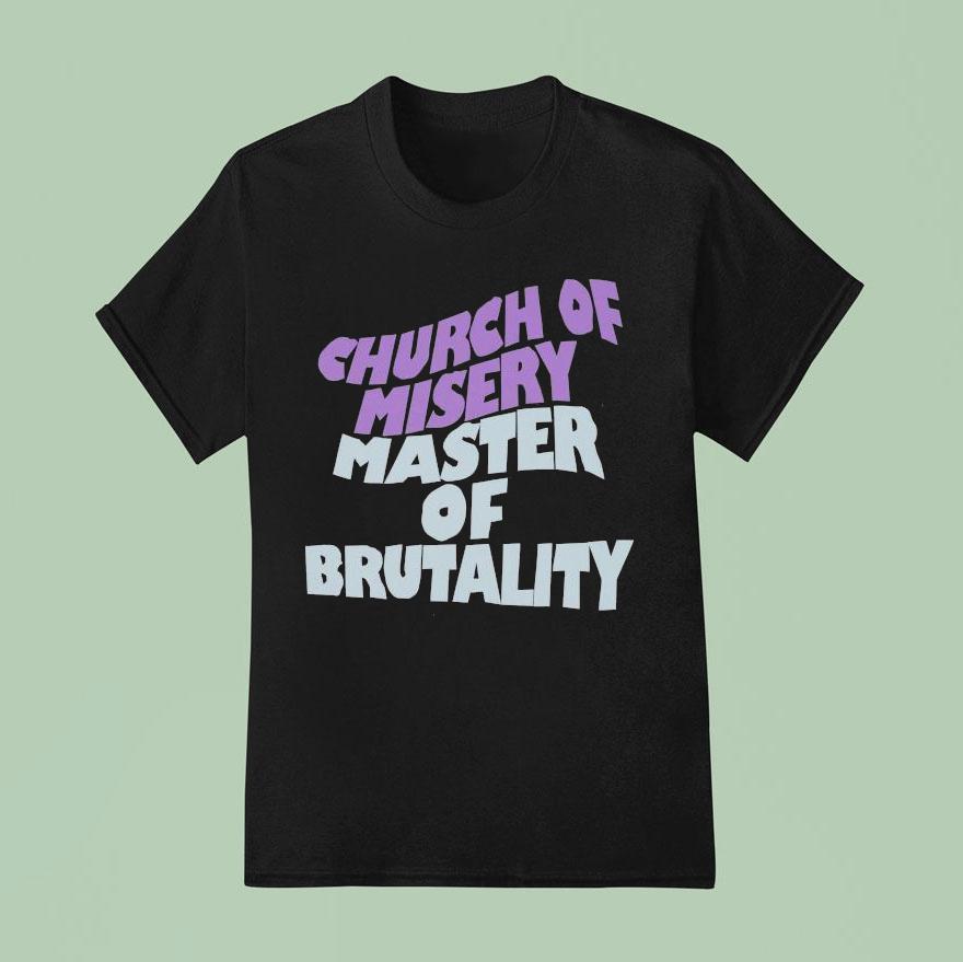 Church Of Misery Master Of Brutality T Shirt