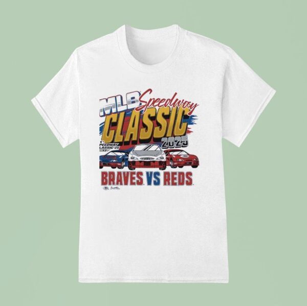 Cincinnati Reds Vs Atlanta Braves Mlb Speedway Classic T Shirt