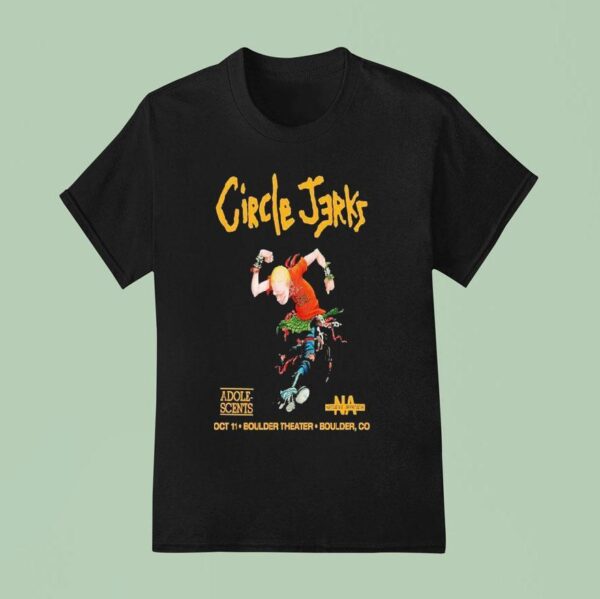 Circle Jerks Oct Boulder Theater T Shirt