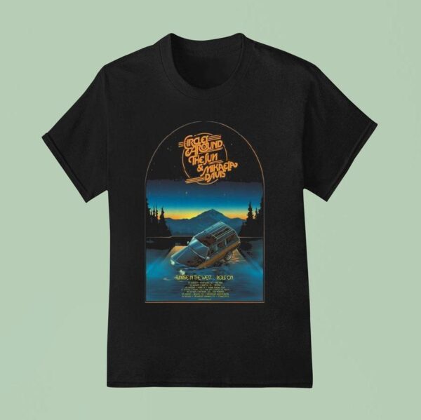 Circles Around The Sun And Mikaela Davis Uk Eu Tour T Shirt
